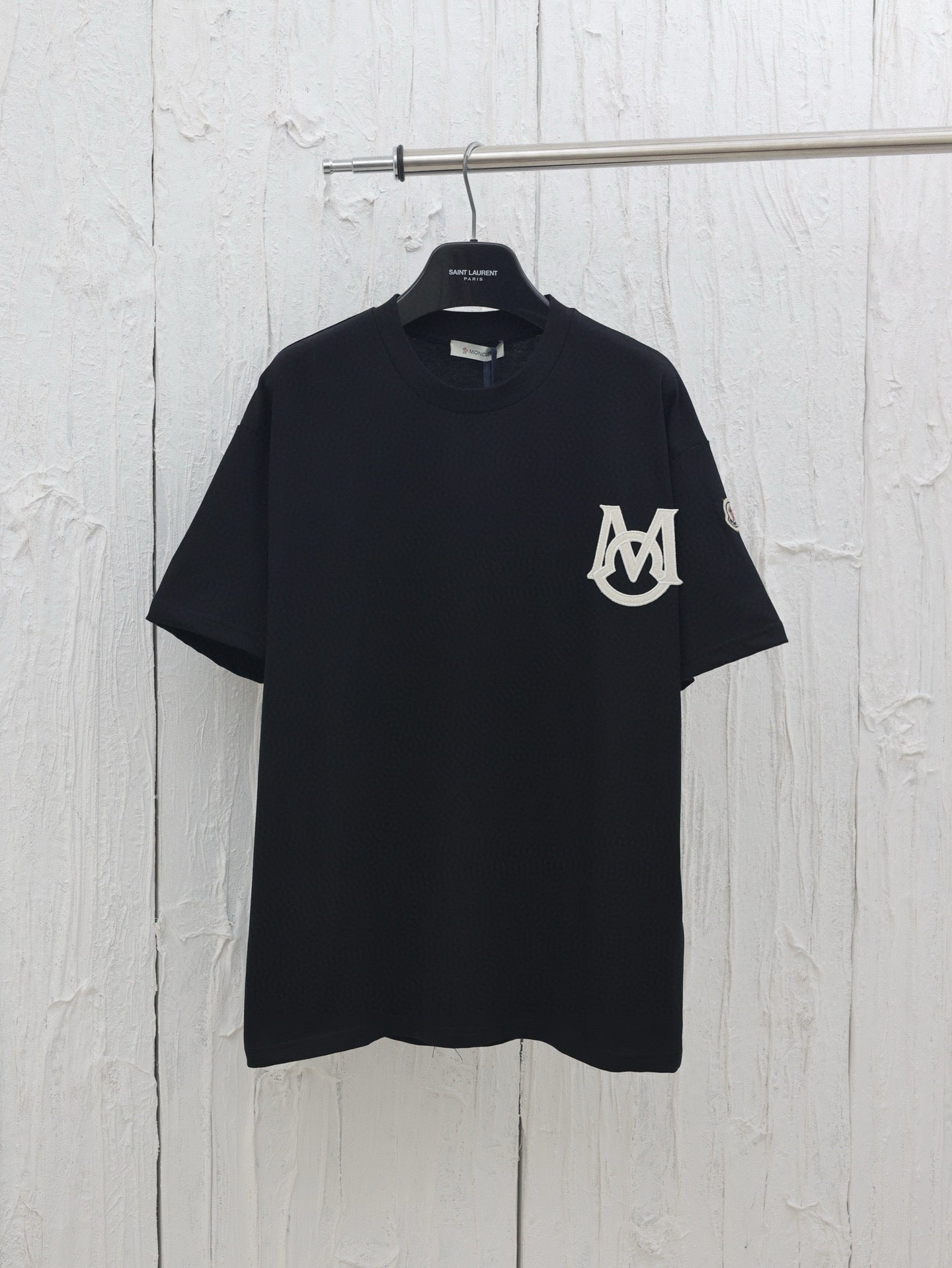 T-SHIRT EN COTON À MONOGRAMME MNCLR