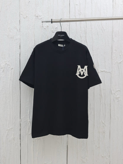 T-SHIRT EN COTON À MONOGRAMME MNCLR