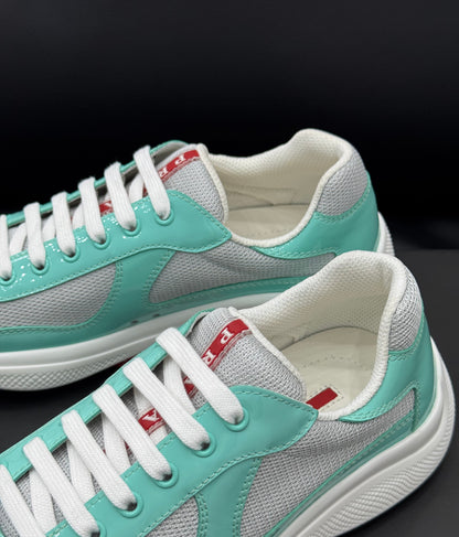 Sneakers Prd America ´ s Cup  Vert Jade  tissu bike lisse 10/10 V3S