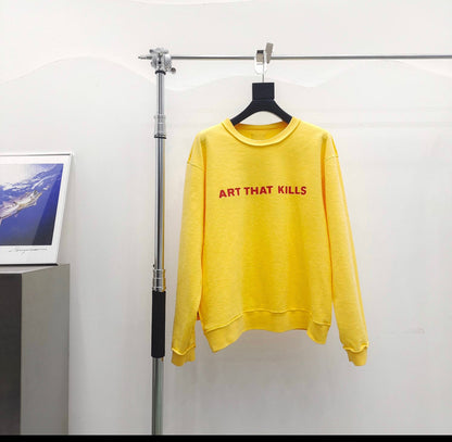 Gelber Schweiß Galerieabteilung fr