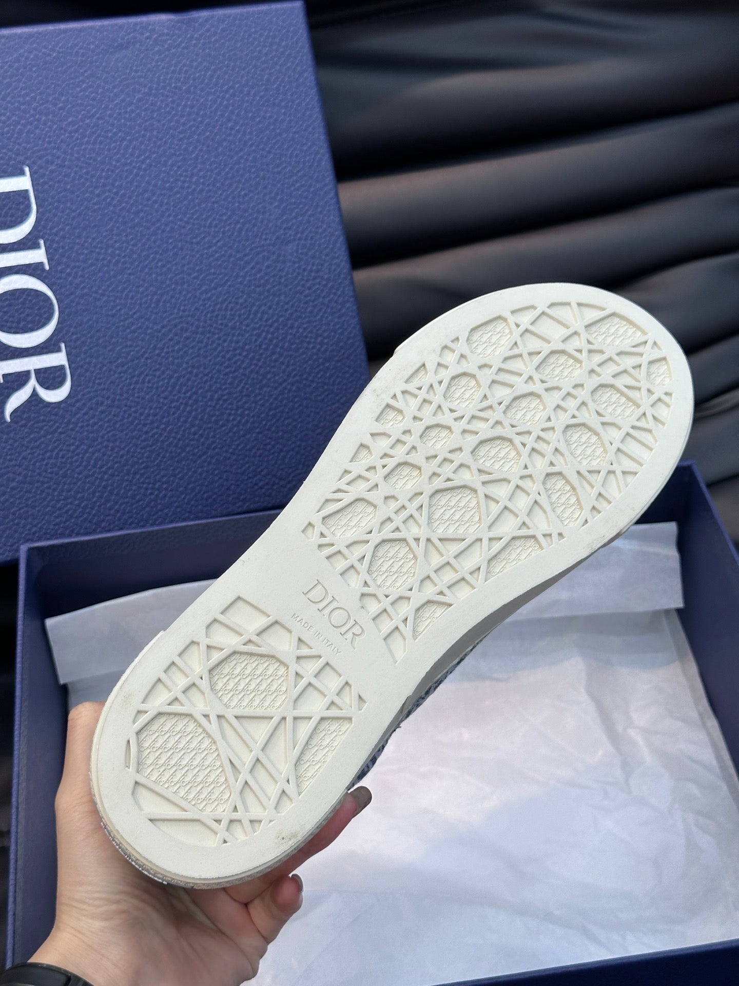 Sneakers B33 bleu facture