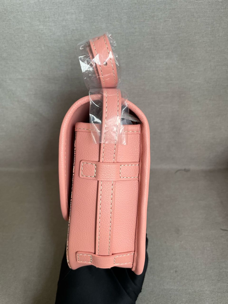 Sac Belvédère  limited édition Rose cuir facture.