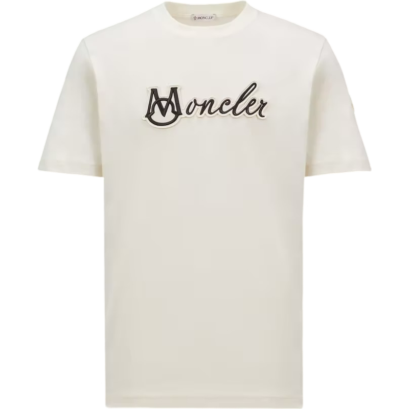T Shirt Monclr logo brodé