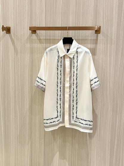 Ensemble Chemise à manches courtes Christian D Couture Muguet