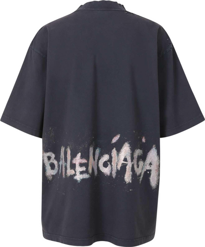 BLNCNG  CAMISETA LOGO PURPURINA