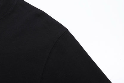 T-shirt noir  à petit logo ami de cœur noir
