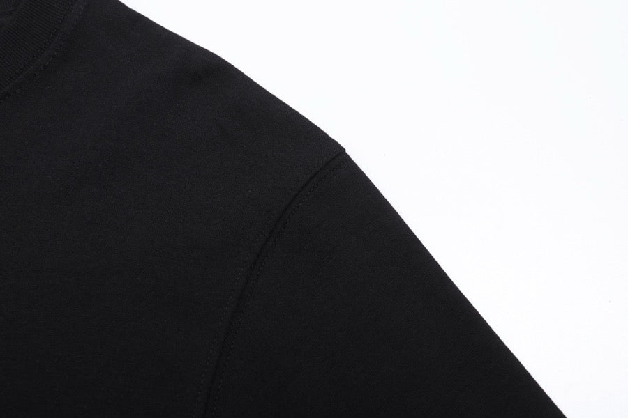 T-shirt noir  à petit logo ami de cœur noir