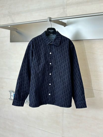 Surchemise  Denim CD Oblique noir