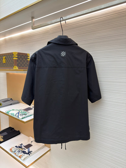 Chemise lv brodée Monogram Fleurs 10/10