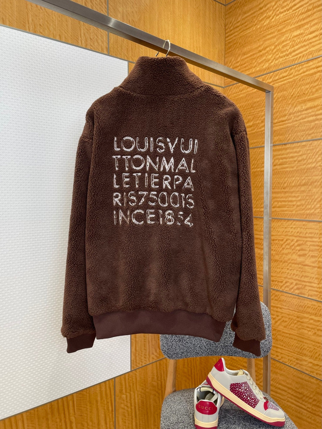 Blouson polaire fermeture éclair Lv