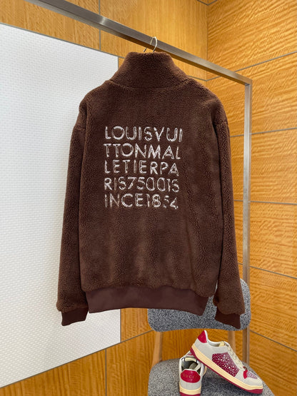 Blouson polaire fermeture éclair Lv