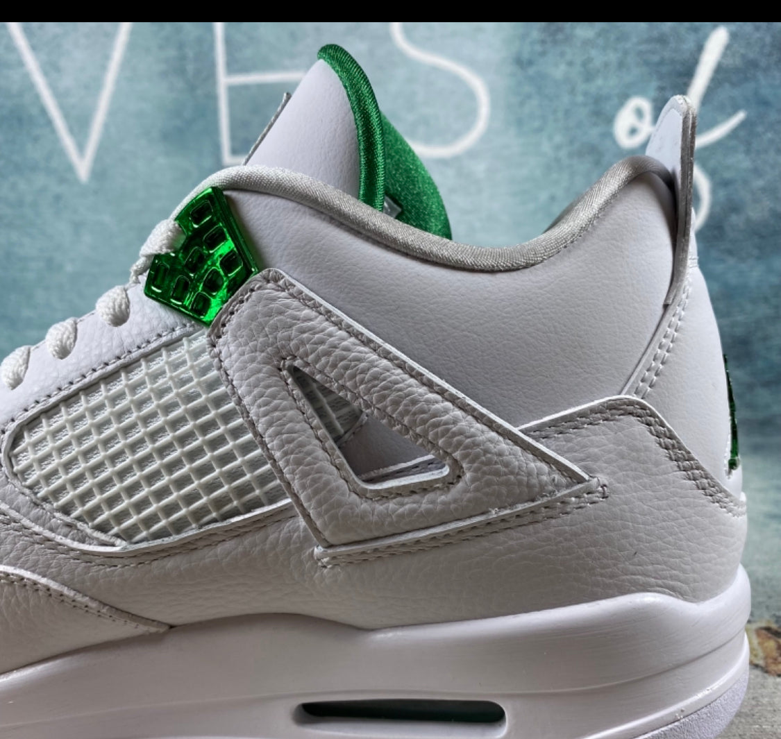 Aj4 Metalic Green 1:1 STOCK X AUTHENTICATION ✔️