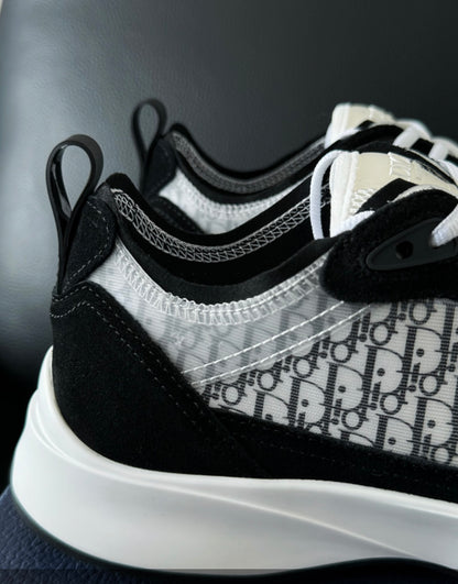 Sneakers B25 black white invoice