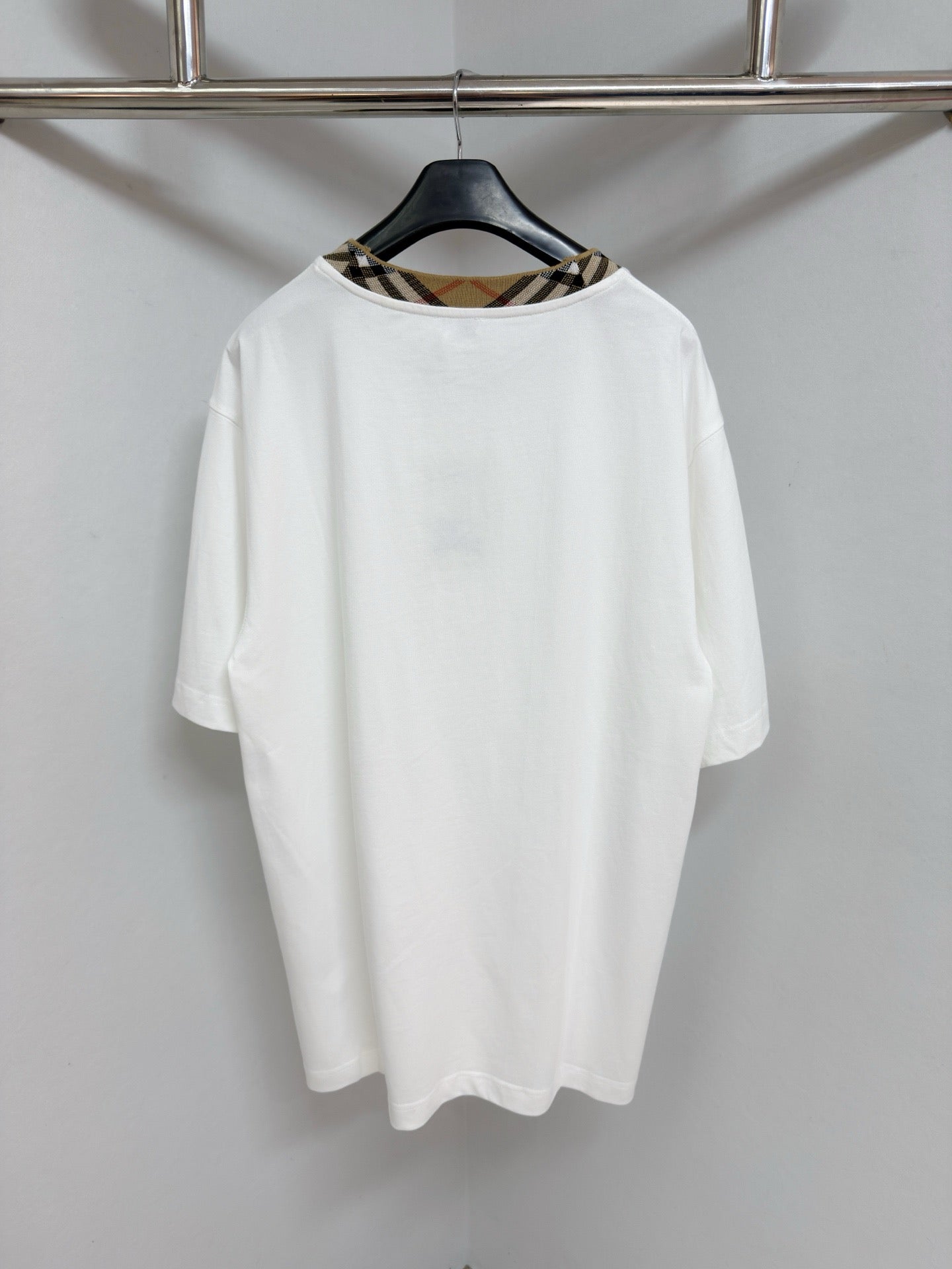 T-shirt brb en coton avec Check