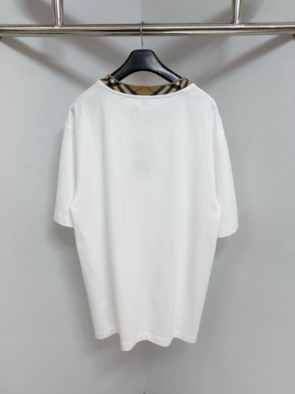 T-shirt brb en coton avec Check