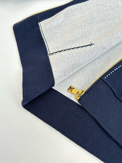 Sweat capuche motif Zippee Intarsia Lv 10/10 📦⚡️🚚 bleu nuit