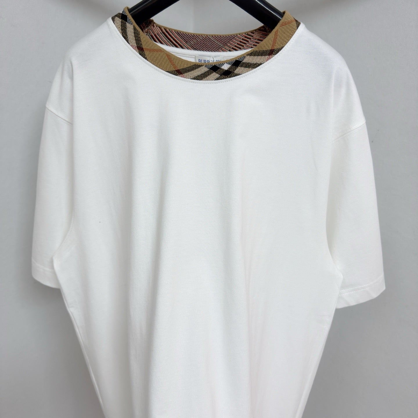 T-shirt brb en coton avec Check