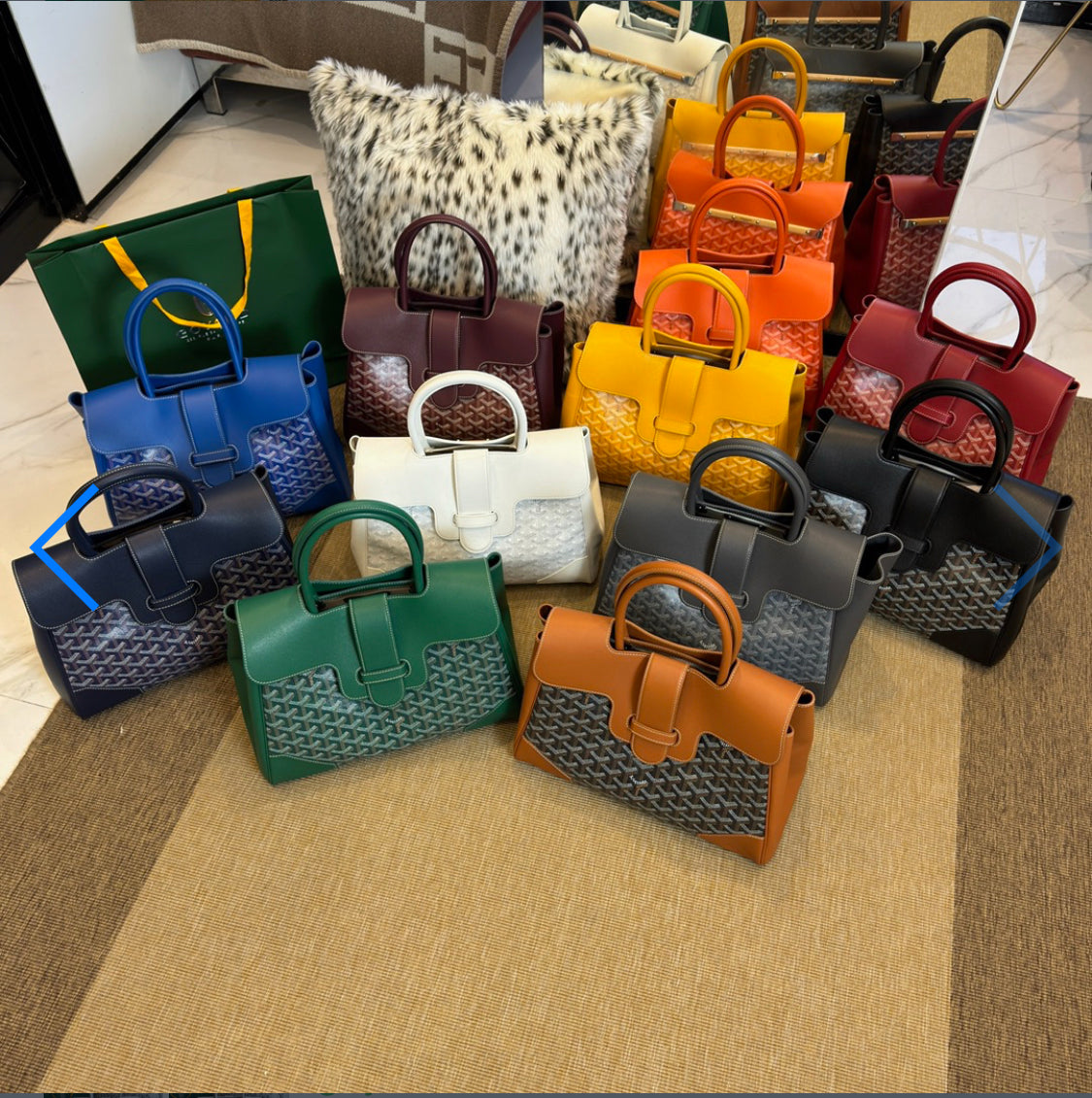 Sac cabas Saigon white facture