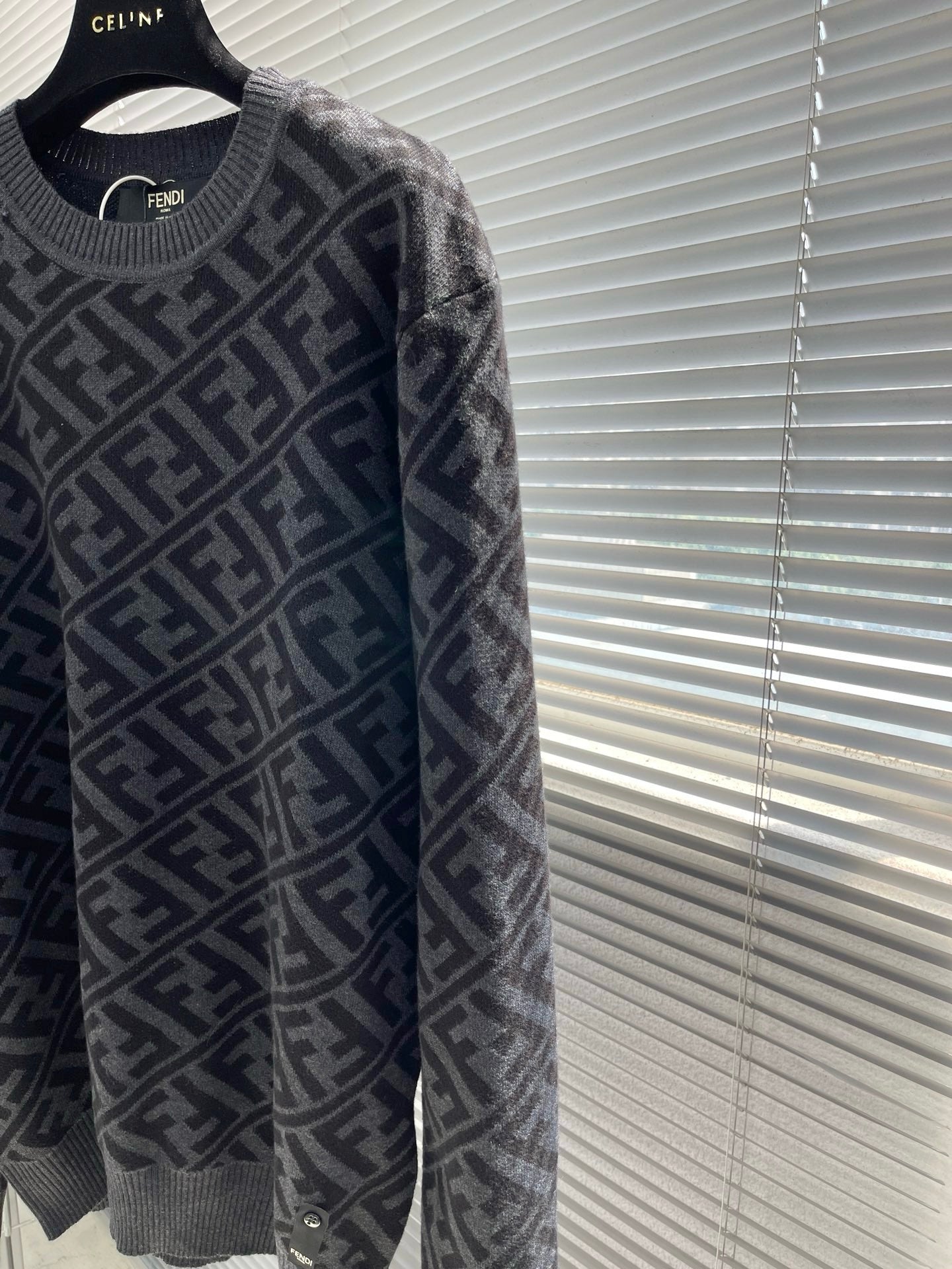 Pull FF noir / gris