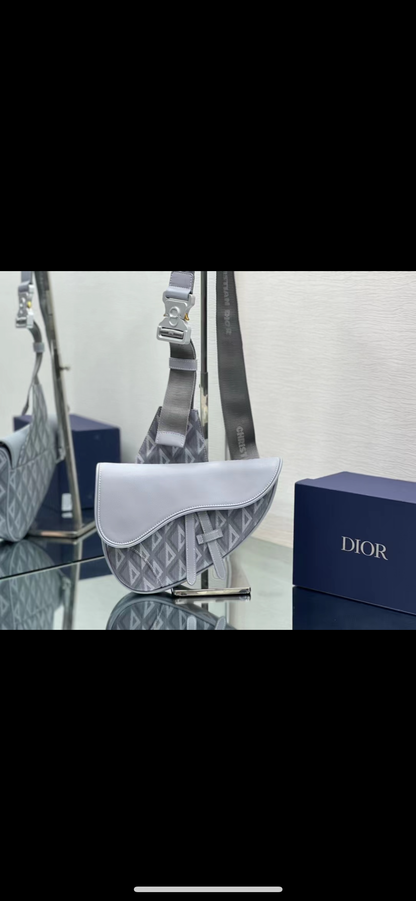 Sac saddle Grey  facture