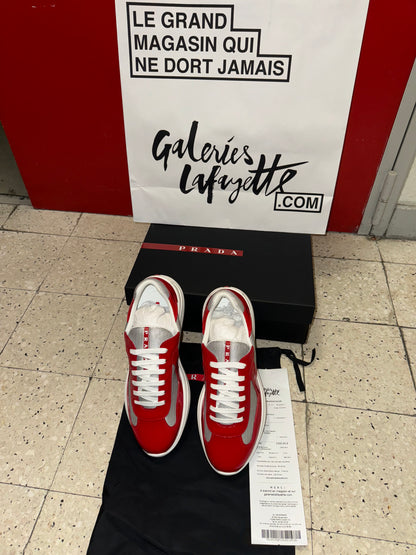 Sneakers Prd America ´ s Cup  tissu bike lisse red 10/10