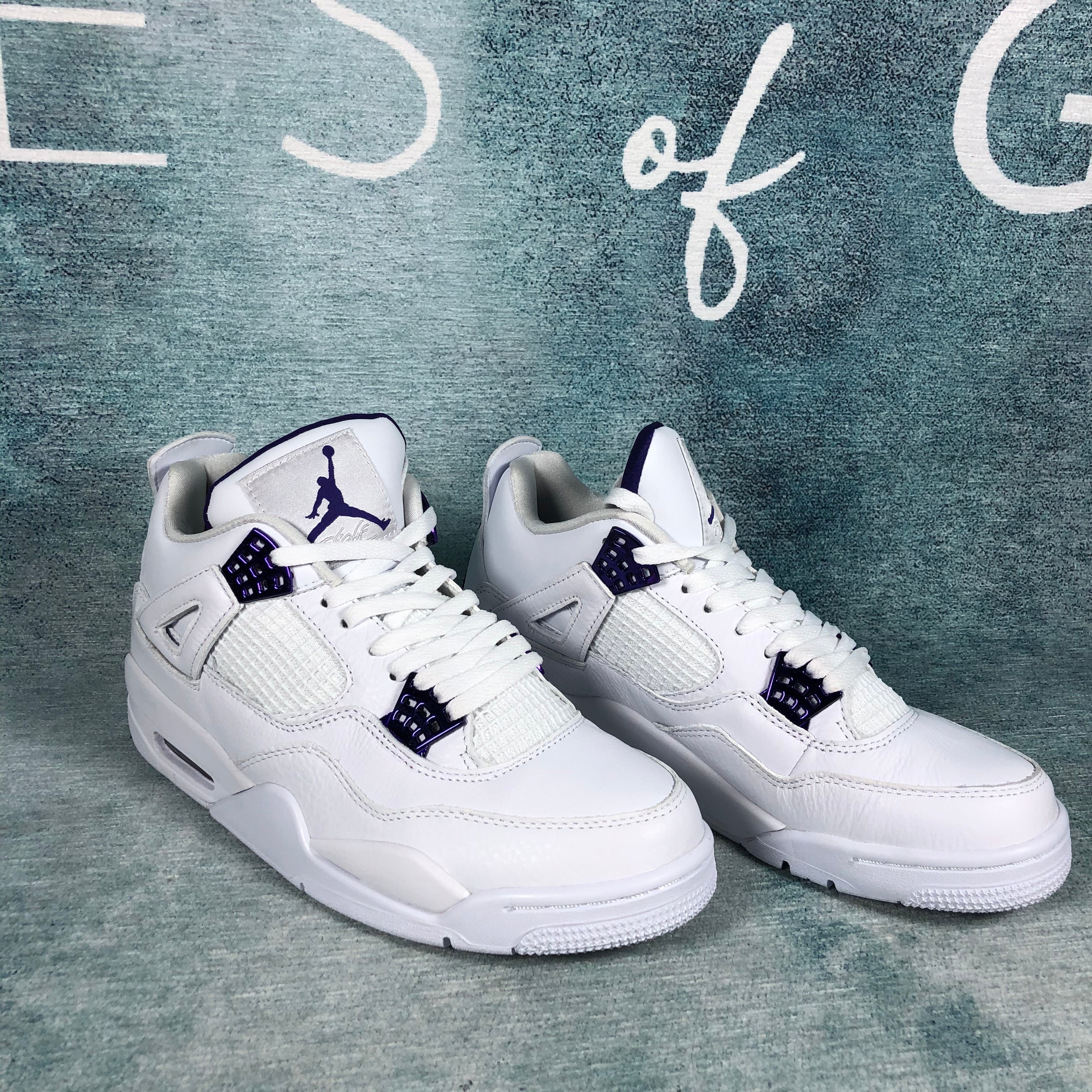 Aj4 Metalic Purple 1:1 FLIGHT CLUB AUTHENTICATION ✔️