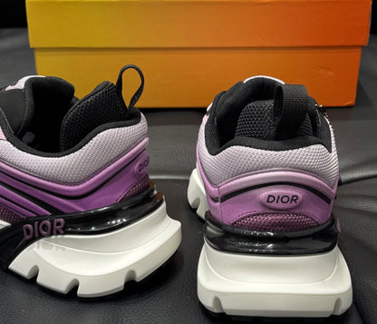 Sneaker B44 Blade Maille technique blanche  et tissu technique violet dégradé 😈