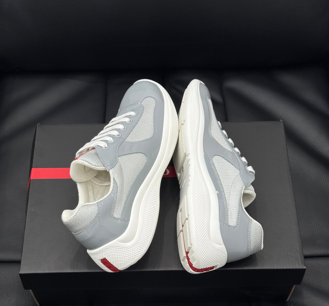 Sneakers Prd America ´ s Cup  tissu bike lisse grey 10/10 V3S