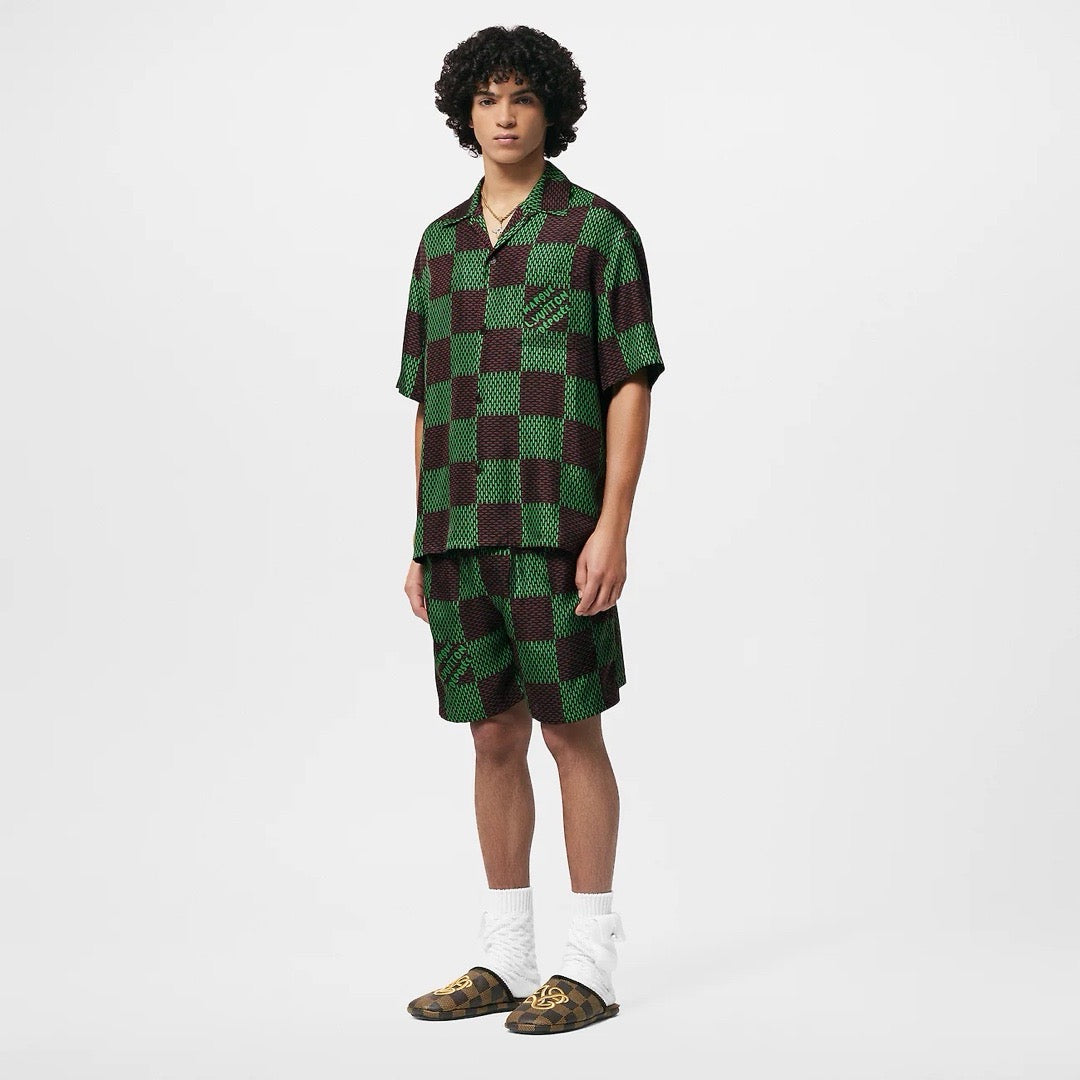 Short décontractée en soie Lv