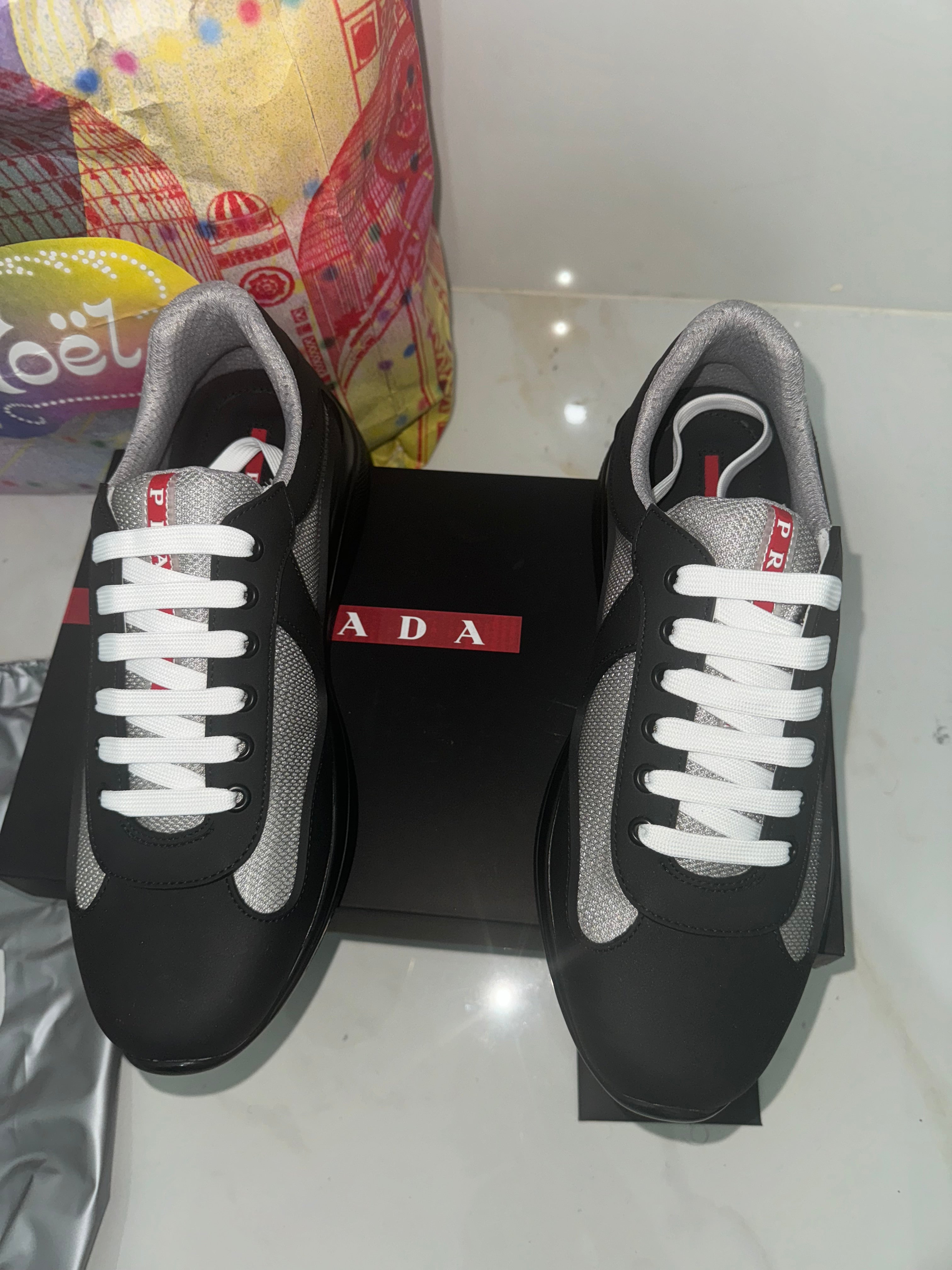 Sneakers Prd America ´ s Cup black Gomme & tissu bike