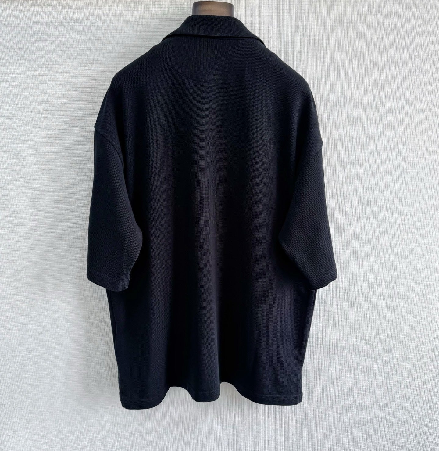 Chemise piquée coton prd noir