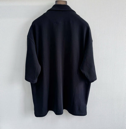 Chemise piquée coton prd noir