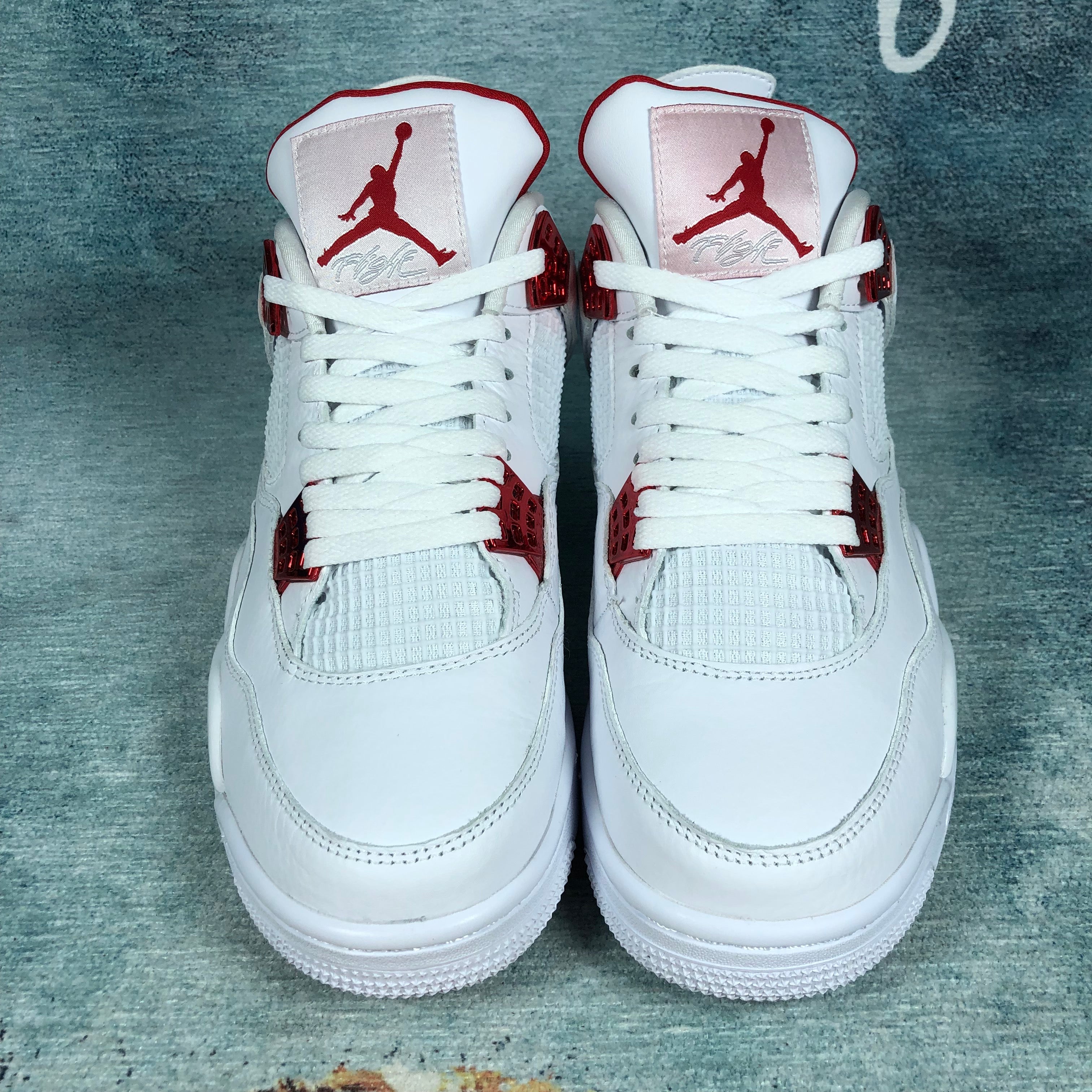 Aj4 Metalic Red 1:1 STOCK X AUTHENTICATION ✔️