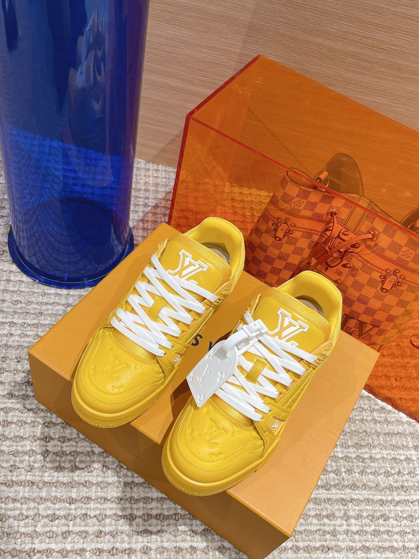 Sneakers Lv trainers jaune  2023 facture