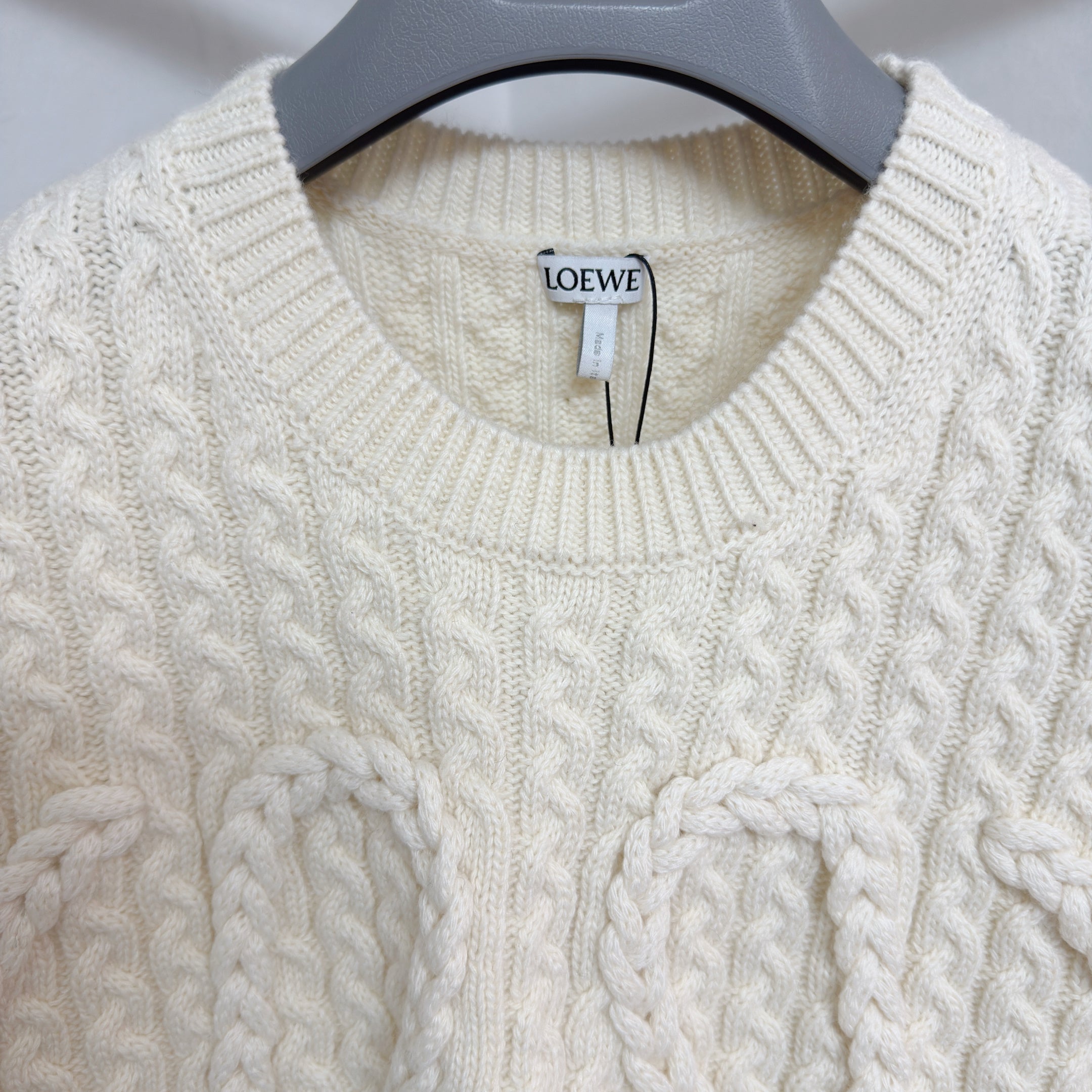 Pull  sans manches en laine LOEW