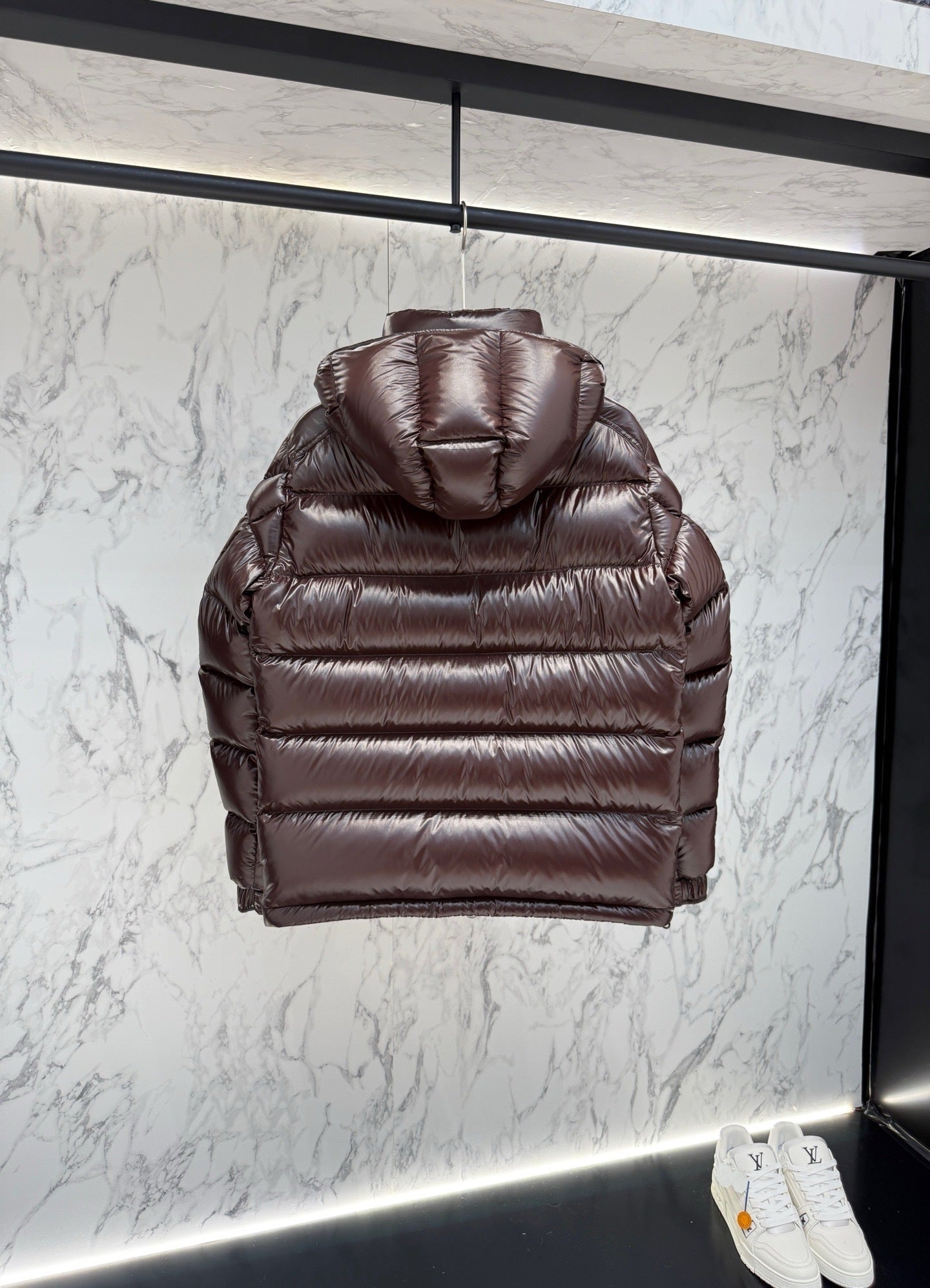 Doudoune Moncl’r Maya bordeaux   2025 95% 10/10