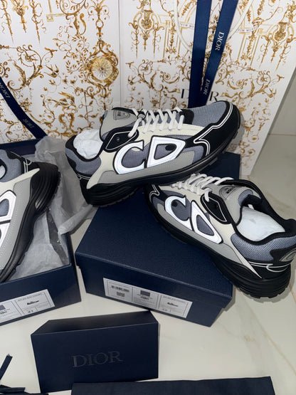 SNEAKERS B30 V3S VERSION BIEN LISSE GRIS BLANC RÉFLECTIVE RÉACTION CORRECTES   FACTURE PACKAGING COMPLET