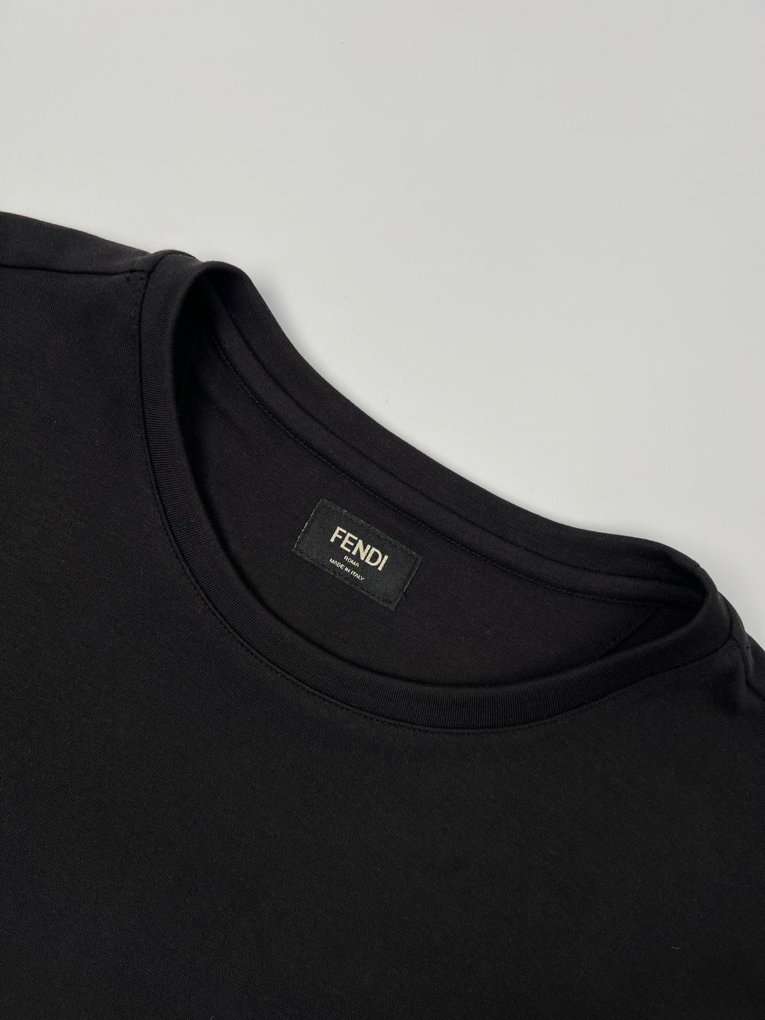 FF Black Cotton T-Shirt