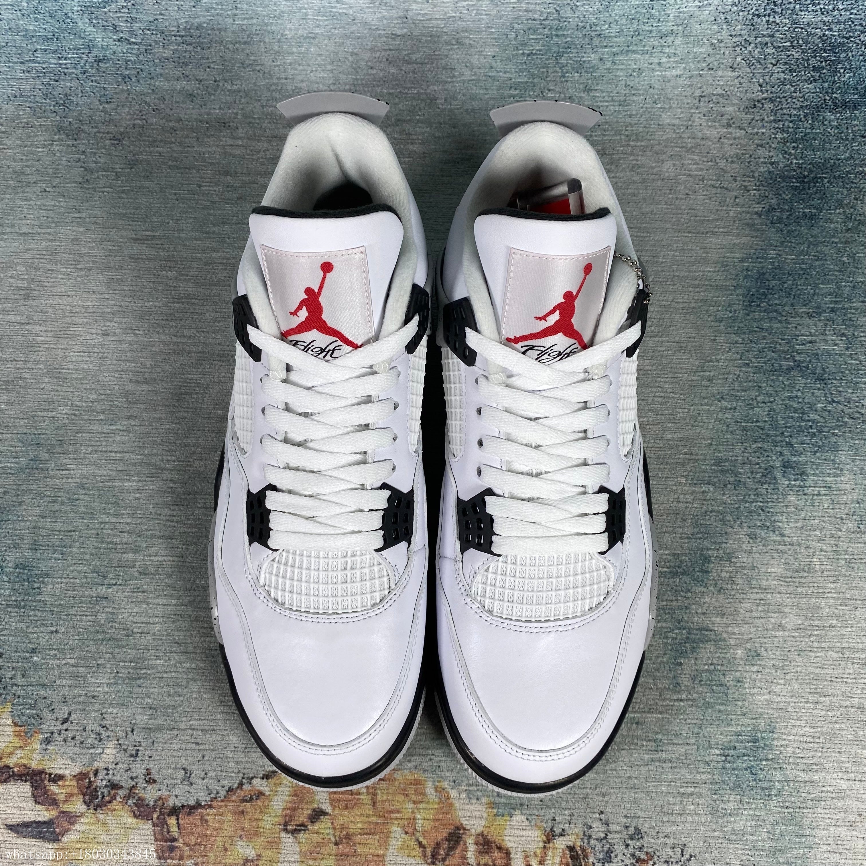 AJ4 Jordan 4 Retro White Cement (2016 1:1 STOCK