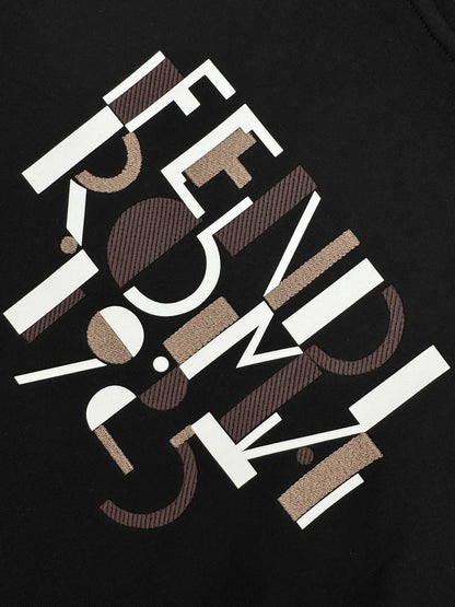 Pull FF logo imprimé