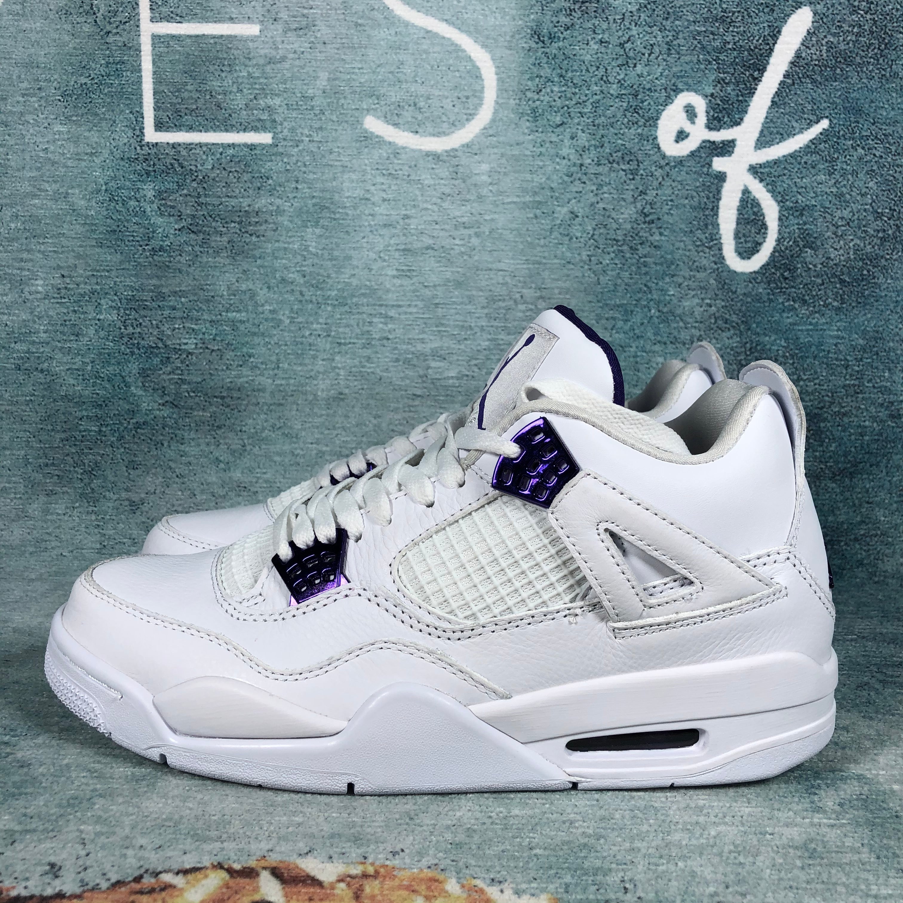 Aj4 Metalic Purple 1:1 FLIGHT CLUB AUTHENTICATION ✔️