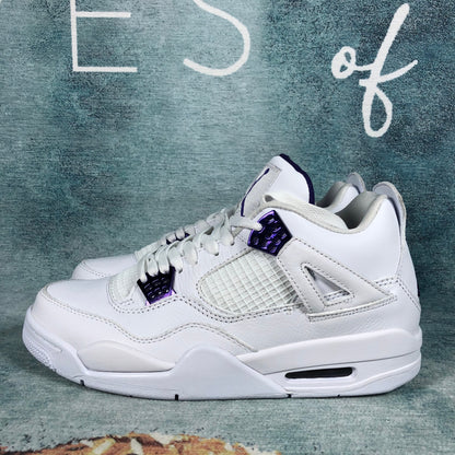 Aj4 Metalic Purple 1:1 FLIGHT CLUB AUTHENTICATION ✔️