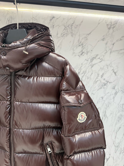 Doudoune Moncl’r Maya bordeaux   2025 95% 10/10