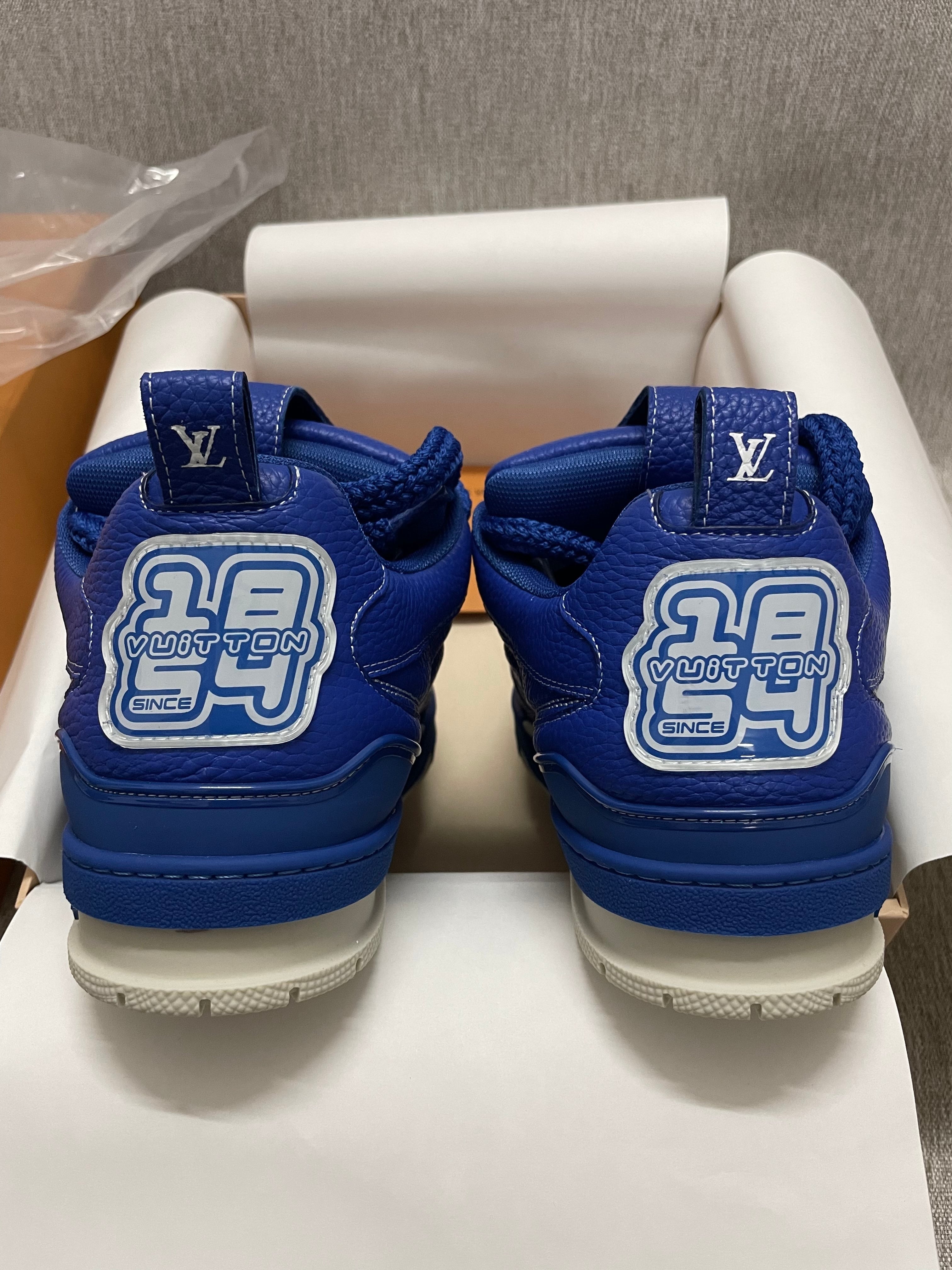 Sneakers  Lv Skate blue 10/10 facture