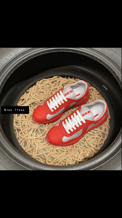 Sneakers Prd America ´ s Cup red Gomme & tissu bike