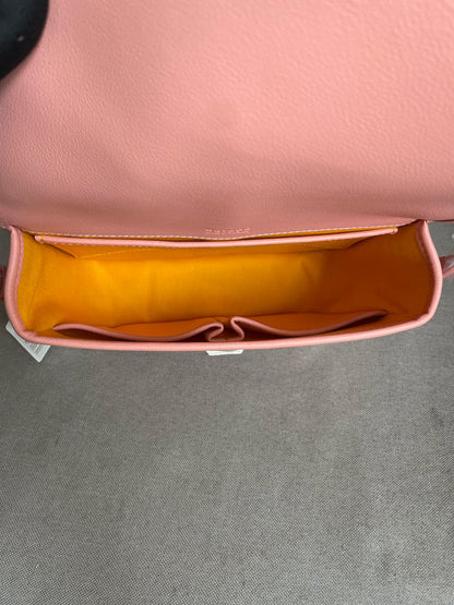 Sac Belvédère  limited édition Rose cuir facture.