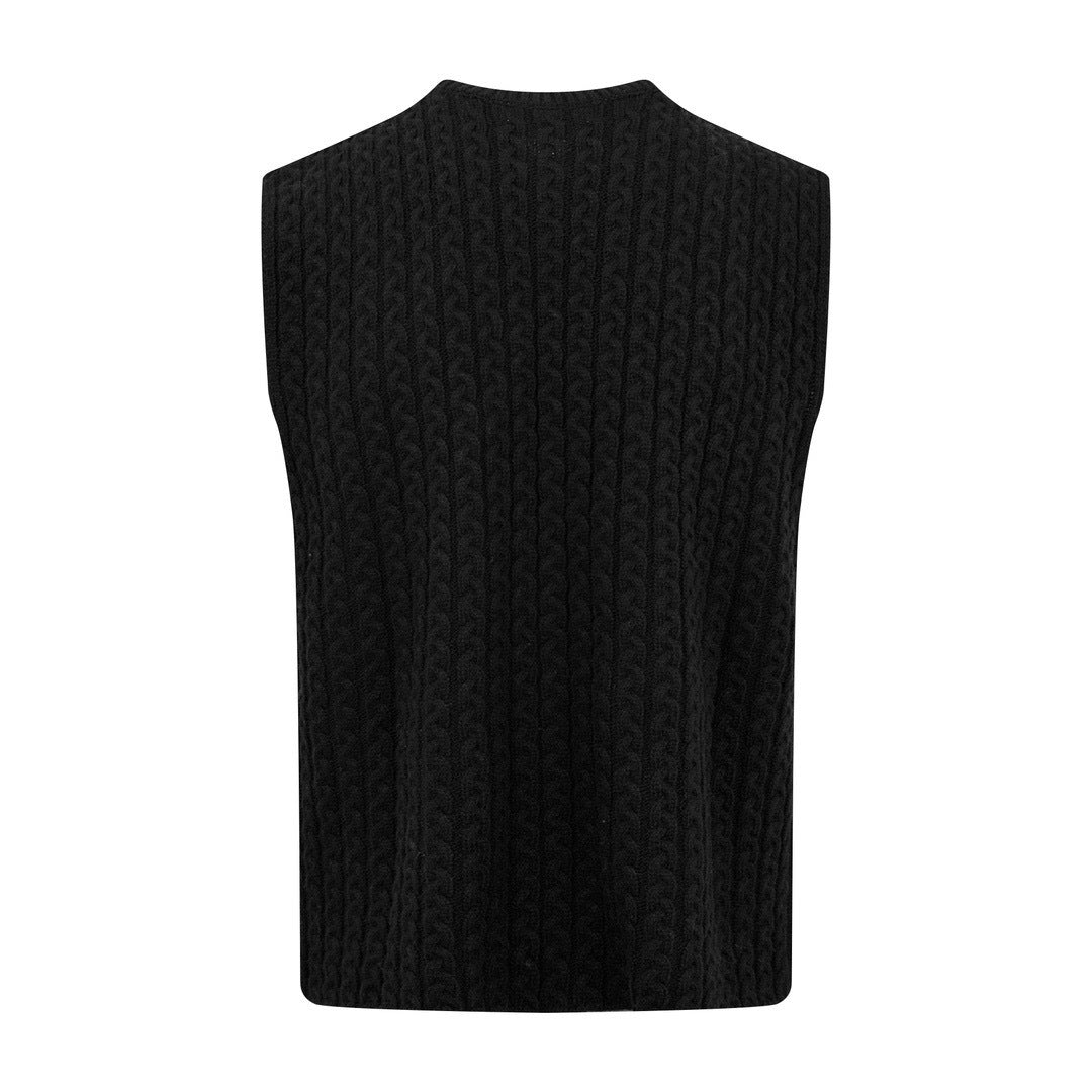 Pull  sans manches en laine LOEW