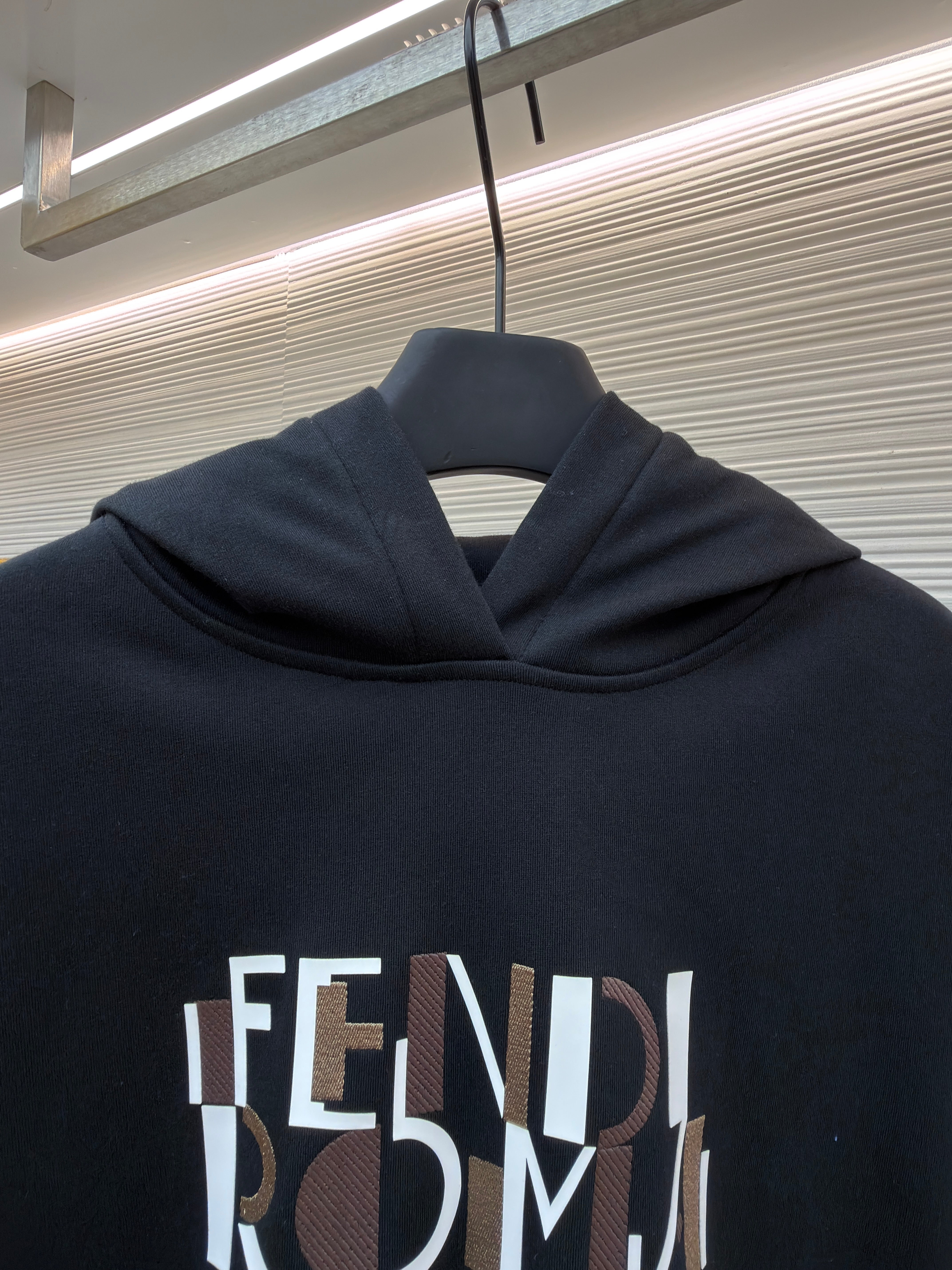 Pull FF logo imprimé