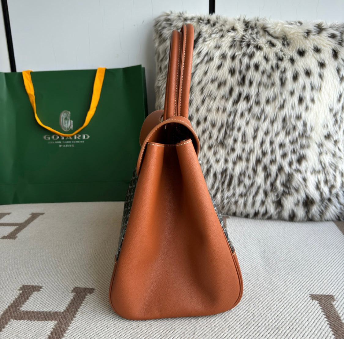 Sac cabas Saigon Brown facture