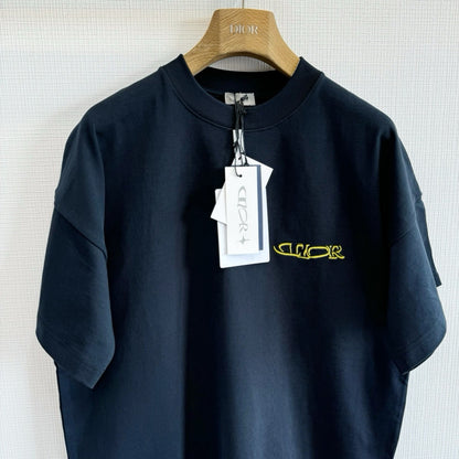 T-shirt CD AND LEWIS HAMILTON, coupe oversize Jersey de coton blanc